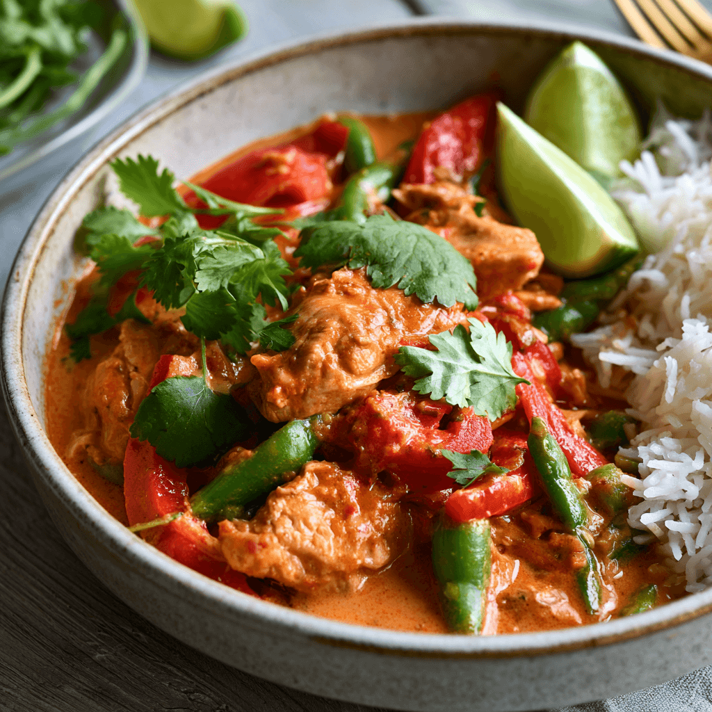 Coconut Chicken Curry with Cilantro